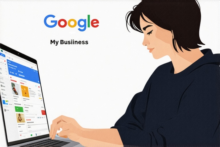Local business success illustration